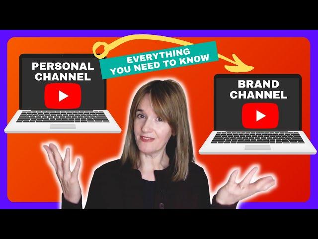 HOW TO MOVE YOUR PERSONAL YOUTUBE CHANNEL TO BRAND ACCOUNT - move youtube channel 2021!