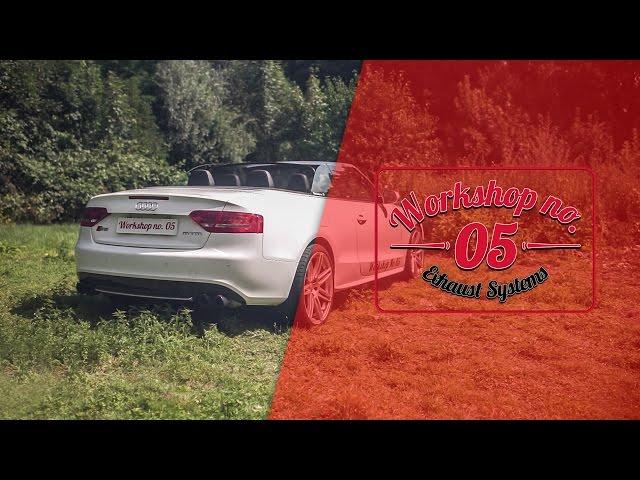 Audi S5 Exhaust | Auspuff | Klappenauspuff "INSANE LOUD 124 DB"