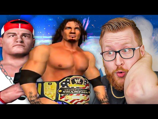 I played an entire WWE SmackDown HCTP Season Mode in 1 video