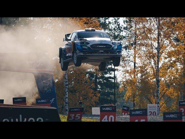 WRC Rally Finland 2021 Adrien Fourmaux Massive Jump !!