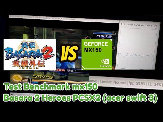 Tes benchmark Acer swift 3 basara 2 heroes || Nvidia MX150