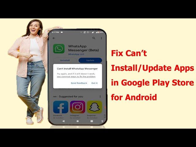 How to Fix Can’t Install/Update Apps in Google Play Store (100% Works)