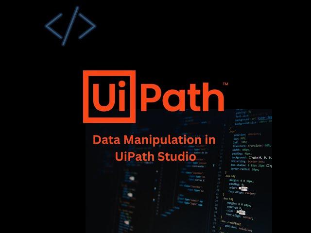 Data manipulation with Dictionary in UiPath Studio