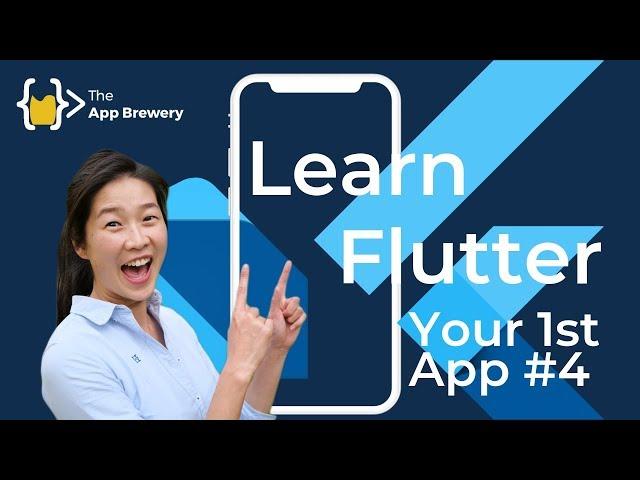 Your First Flutter App Ep 4 - Adding App icons to Your Flutter Apps