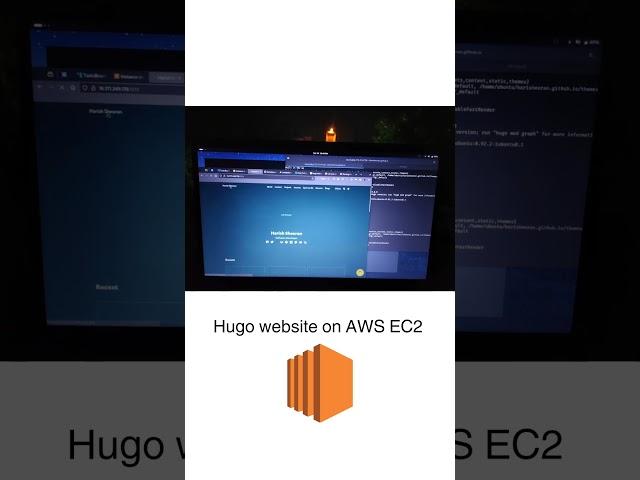 Hugo website on AWS EC2 instance. #aws #ec2