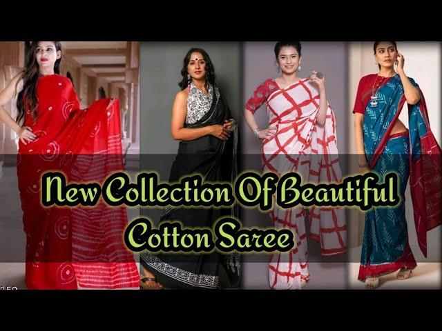 New collection of beautiful cotton saree @Stree Fashion Corner