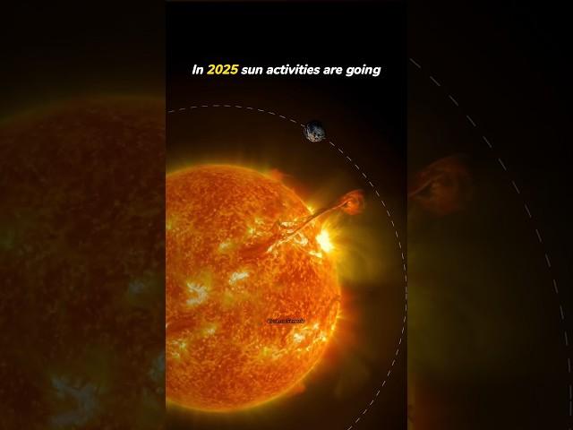 Solar storm 2025. #shorts #space #sun #earth #astronomy#universe #solarstorm#cosmology