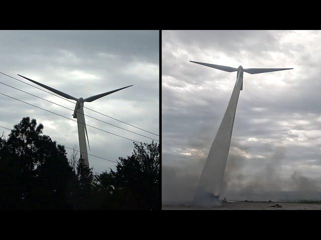 EXPLOSIVES DEMOLITION | V-47 Wind Turbines