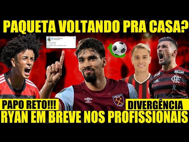 PAQUETA EXPLANOU! RYAN ROBERTO SUBIRÁ? GUEDES É CARO E NÃO É UNÂNIMIDADE! LOMBA ELEITO E+ FLAMENGO