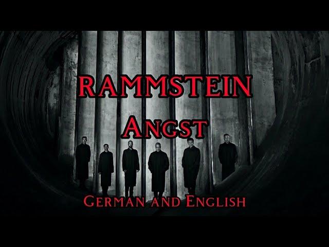 Rammstein - Angst - English and German lyrics