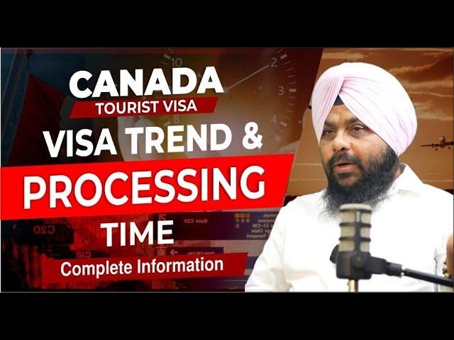 Canada Visa Processing Time And Visa Trend New Update 2024 | Touriatal India | Canada Visa Updates