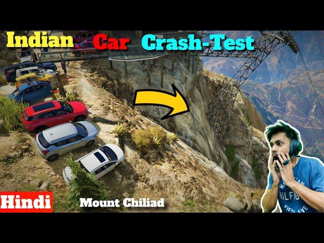 Indian cars vs mount chiliad crash test in GTA 5