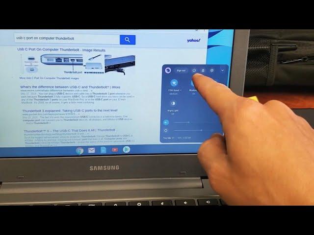 Chromebook: How to Shut Down / Restart / Power Down / Turn Off