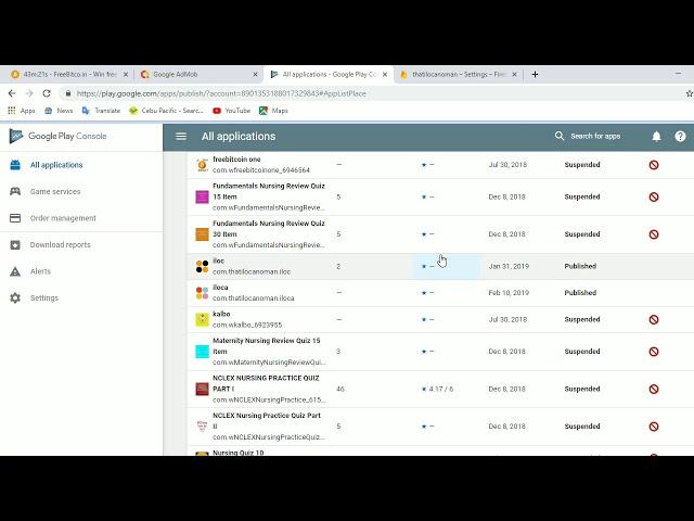 how to delete project in firebase console 2019