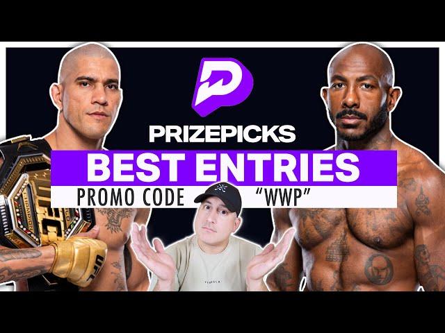 PRIZEPICKS Entry for UFC 307: Pereira vs. Rountree