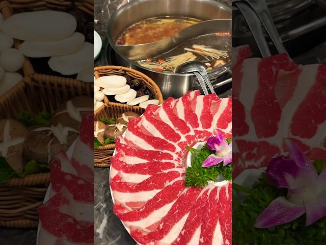 Try Chinese Hotpot  #food #hotpot #tasty #soup #shorts #paradizzpoll #travel #eating #blackpink