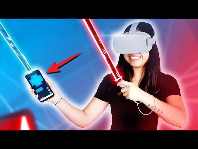 Oculus Go & Your Phone As 2nd Controller!! - An Inexpensive Way To Play PC VR Games