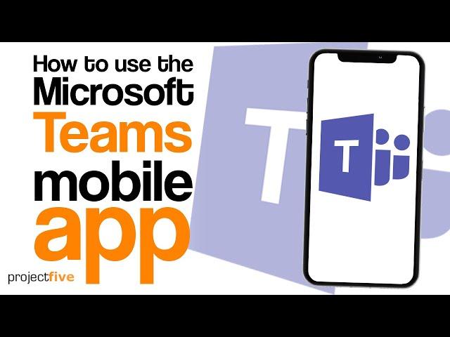 Microsoft Teams- using the phone app