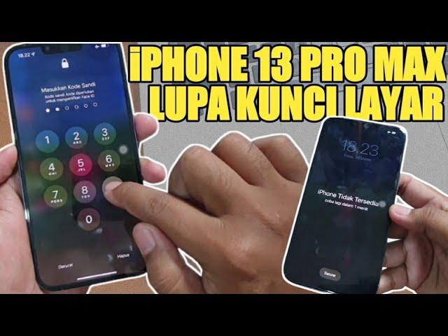 How to Flash iPhone 13 Pro max Forgot screen lock or iPhone is not available