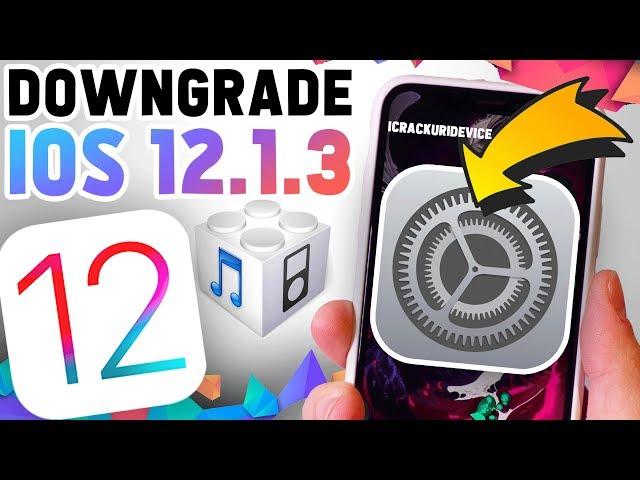 Downgrade iOS 12.1.3 to iOS 12.1.2 / 12.1.1 & Jailbreak iOS 12 Update! (KEEP DATA)