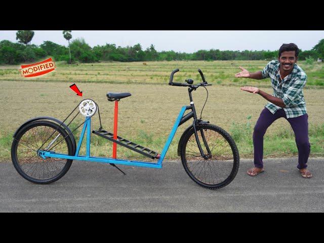 Making Pedal-Less Cycle | இனி மிதிக்க தேவையில்லை..! | Normal Cycle Modified to pedal less | MmK