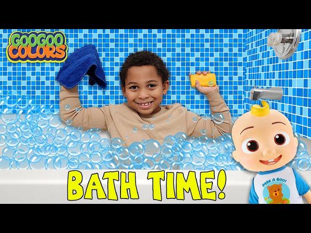 JJ From CoComelon Hides The Soap! Bath TIme with Goo Goo Gaga