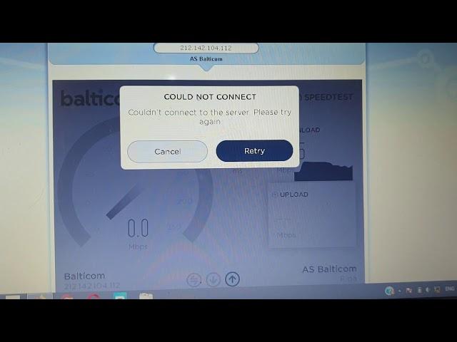 Balticom riga internet test speed problem тормозит интернет тариф 600