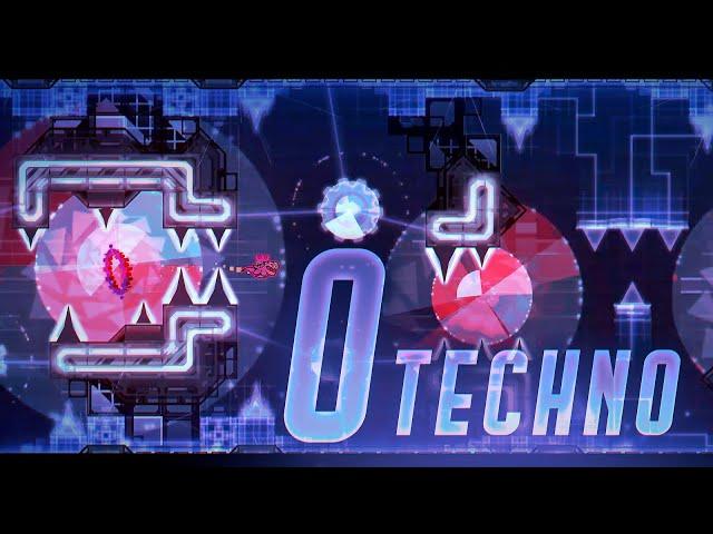 "0 techno" (Extreme Demon) by cherryteam | Geometry Dash 2.2