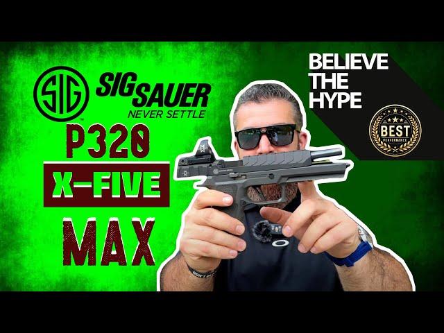 Sig Sauer P320 X-Five Max Michel Competition Pistol - Accuracy and Performance Review!