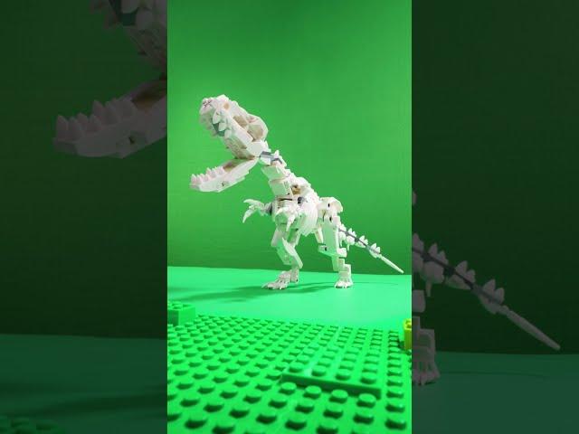 Bringing a LEGO Dinosaur to Life!  #Shorts