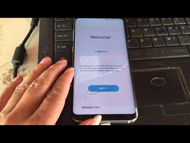 Samsung s8 Frp bypass, sm-g955u Google accounts remove