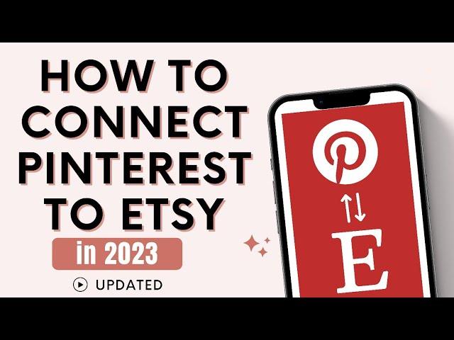 How to Link Your Etsy Shop to Pinterest in 2023 | Share Etsy Products to Pinterest Tutorial