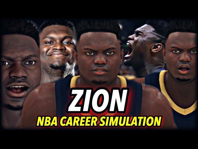 ZION WILLIAMSON’S NBA CAREER SIMULATION | THE NEW GOAT? MOST DOMINANT PLAYER EVER? | NBA 2K20