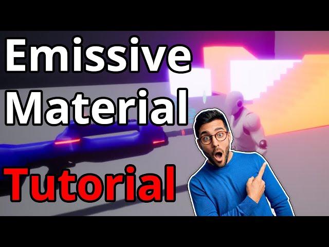 Emissive Material in Unreal Engine (How To Tutorial)