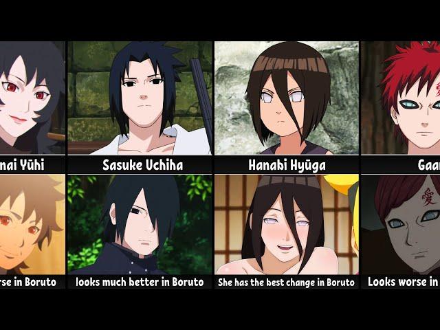 Changes of Naruto Characters in Boruto | Ranked from Worst to Best