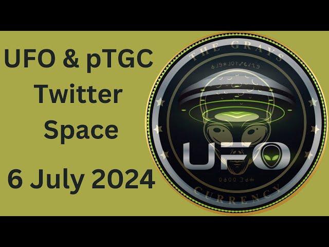 Saturday pTGC & UFO Twitter Space