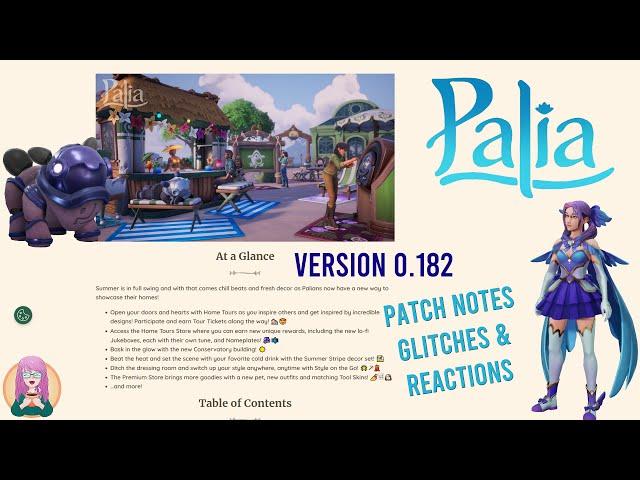 Palia Patch Notes Info and Reactions for the 0.182 Summer Serenade Update