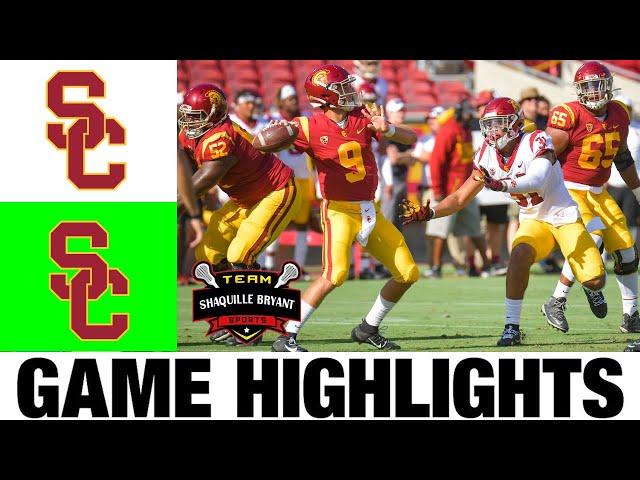 Team Offense vs Team Defense Highlights | 2024 USC Football Spring Game