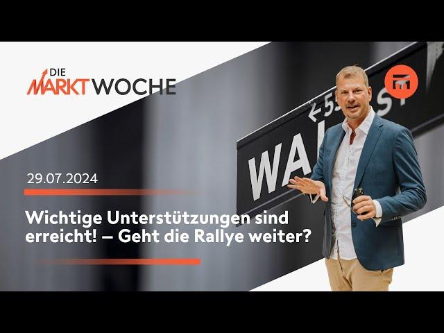 Wichtige Unterstützungen sind erreicht! – Geht die Rallye weiter? | Die Marktwoche | Swissquote