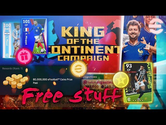 How to claim ALL free coins + 3 hidden features in new eFootball update