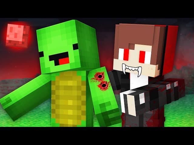 Why JJ Became a VAMPIRE and Bite Mikey in Minecraft ? - Maizen