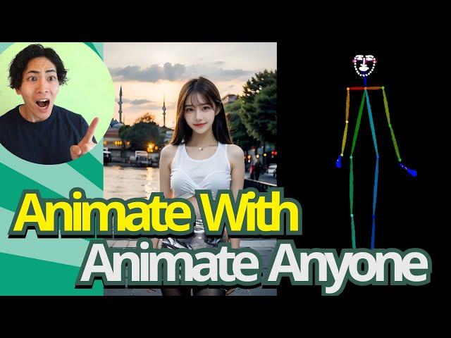 Moore AnimateAnyone Tutorial: Make photo dance with AI Dance Animator