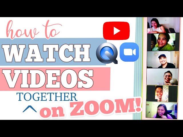 VIRTUAL Watch Party With Friends | Virtual Happy Hour Ideas | Watch a Video Together While on Zoom