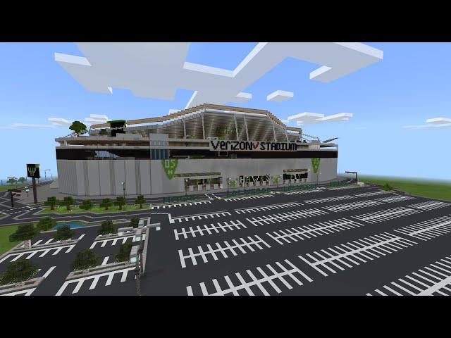 Minecraft Football Stadium Tour (Verizon Stadium)