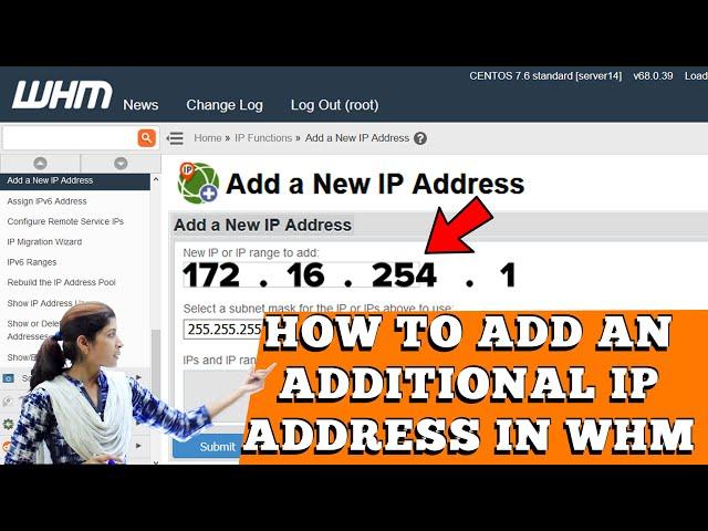 HOW TO ADD AN ADDITIONAL IP ADDRESS IN WHM? [STEP BY STEP]️