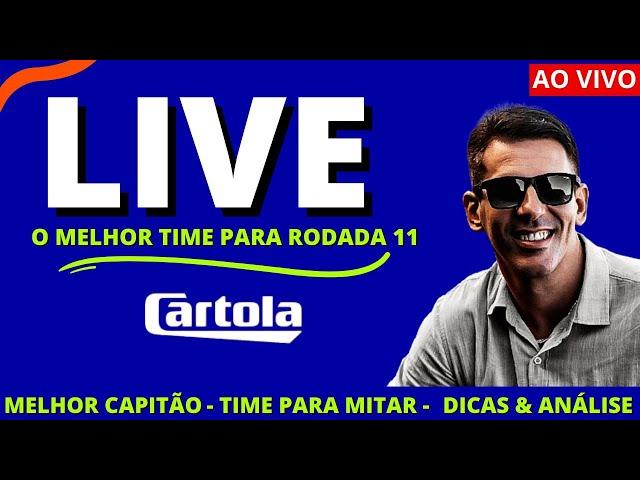 LIVE CARTOLA 2024 | DICAS PARA MITAR & FECHAMENTO DA RODADA 11