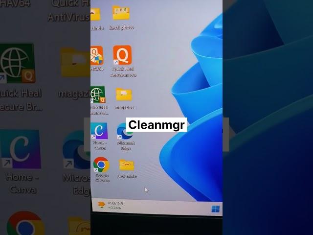 How to run disk cleanup in windows 10/11 #shorts #disk #computer #subscribe