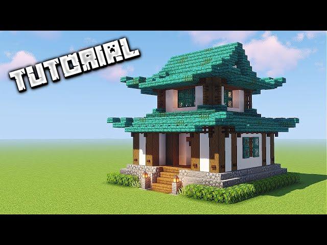 How To Build A Japanese House | Minecraft Tutorial #minecrafthacks #funny #minecraftshorts #shorts