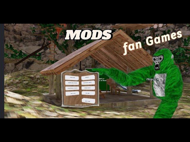 Best Gorilla Tag Fan Games With MODS And BARK