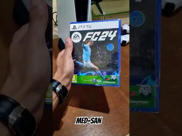 EA SPORT FC 24 PS5 UNBOXING ️ #easportfc24 #easportsfc #fc24 #fc24gameplay #unboxing #ps5